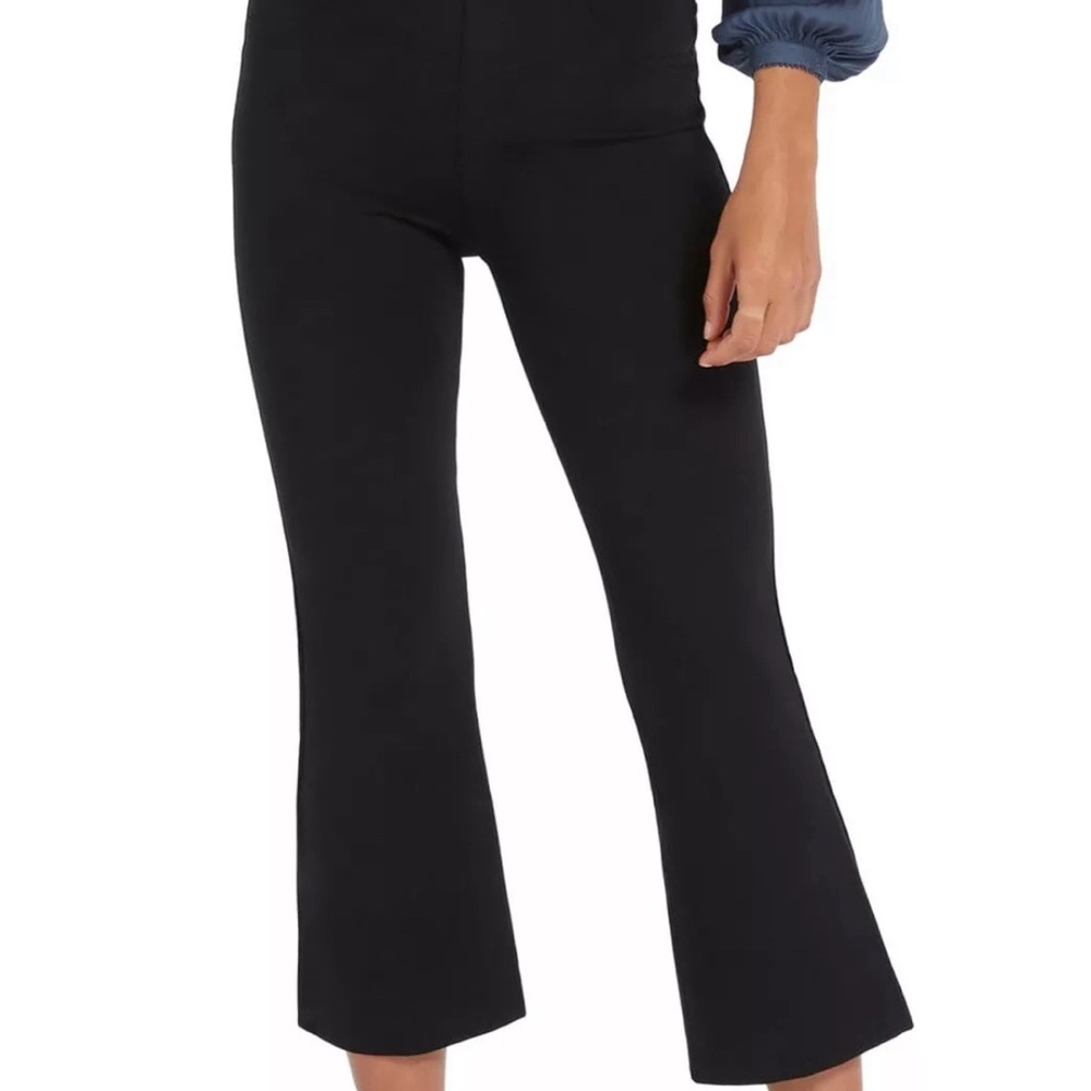 SPANX Black Ankle Cropped Pants